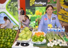Angela Feito from Frutega who produce limes and vegetables in Mexico.
